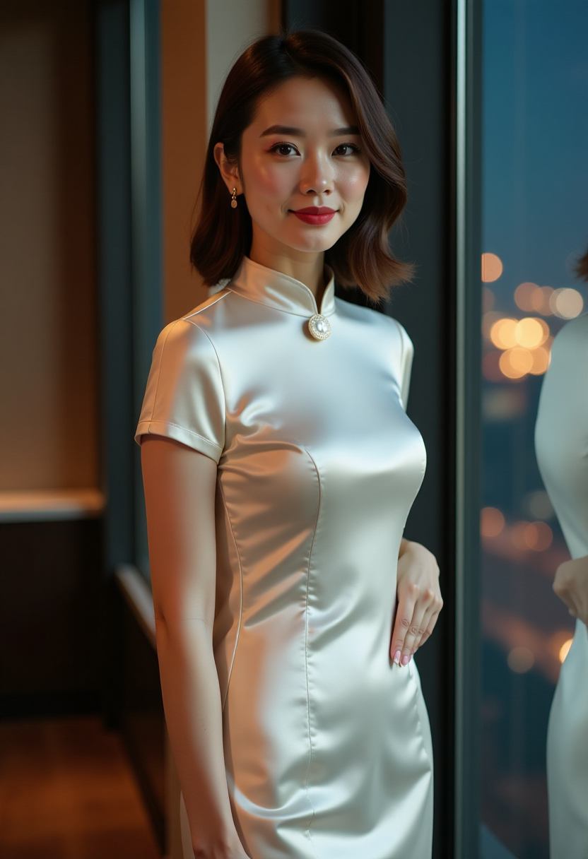 灯下故人 竖版海报